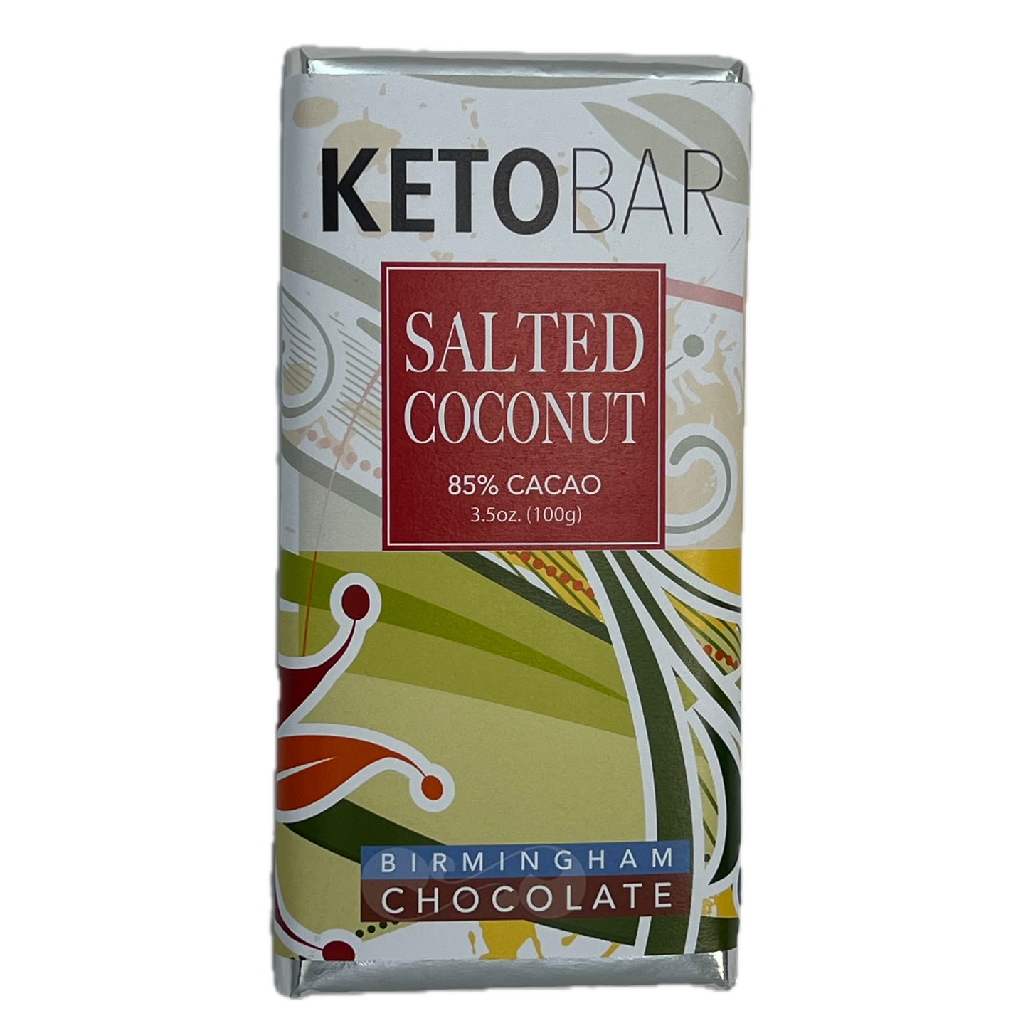 Bars - KetoBar Salted Coconut (8 Bar Case)