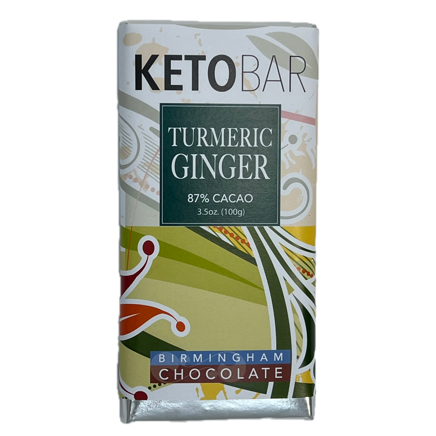 Bars - KetoBar Turmeric Ginger (8 Bar Case)